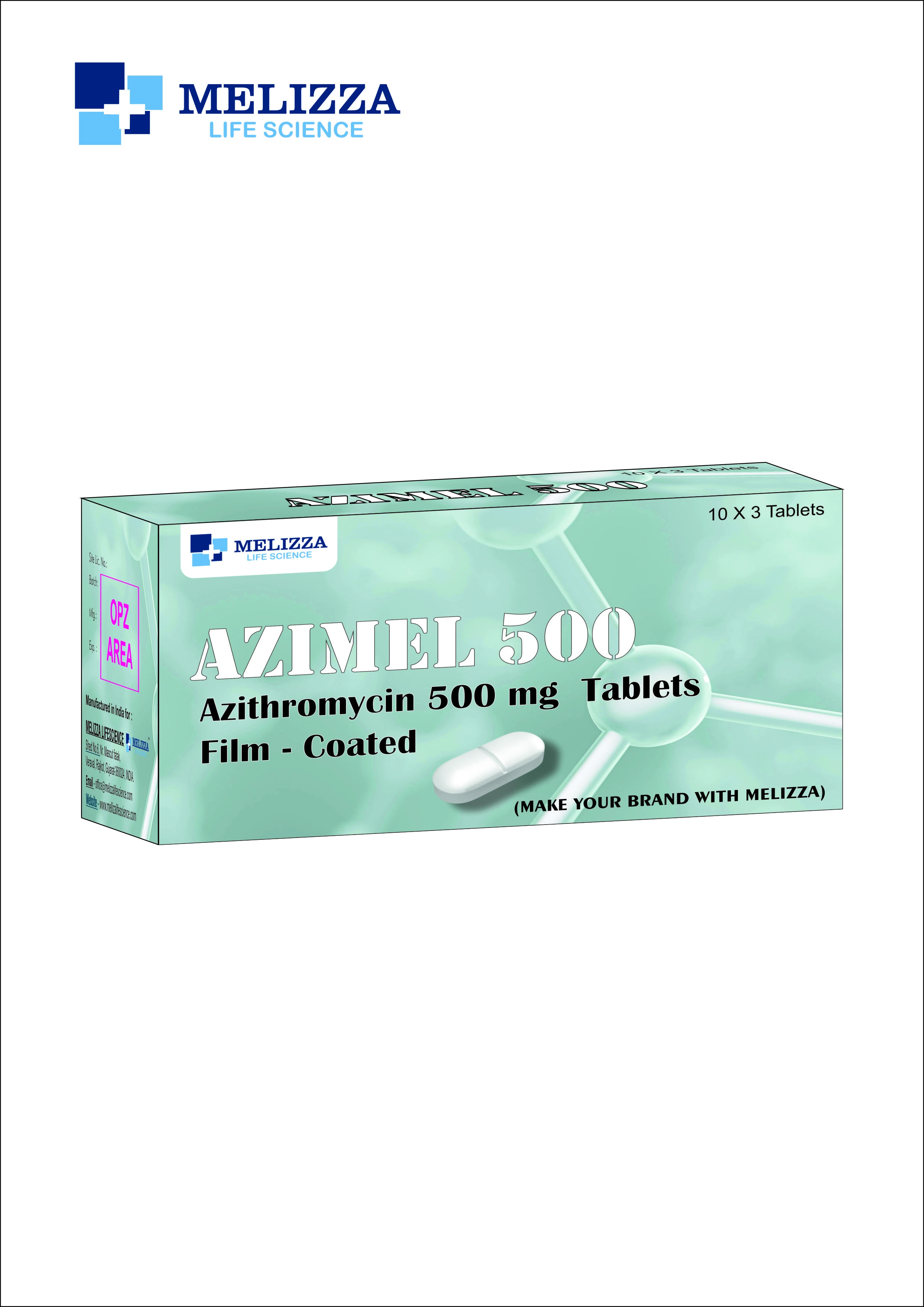 AZIMEL 500MG